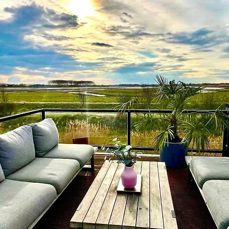 Premium-Strand Chalet An Der Nordsee - Noordzee - Zeeland Breskens Exterior photo